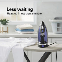 Steam Iron with Retractable Cord