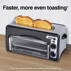 Toastation® 2-in-1 Toaster and Oven