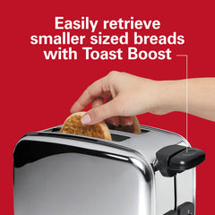 Classic 2 Slice Toaster, Stainless Steel