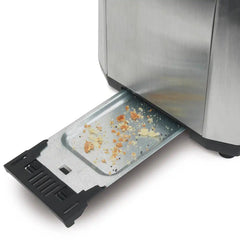 Brushed Stainless Steel 2-Slice Toaster