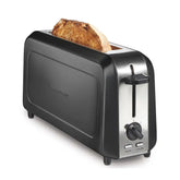 Long-Slot Toaster, Black