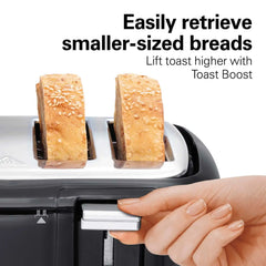 4 Slice Toaster with Extra-Wide Slots