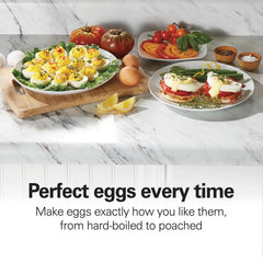 3-in-1 Egg Cooker with 14 Egg Capacity