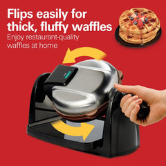 Durathon® Removable-Grid Belgian Waffle Maker