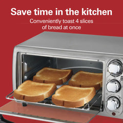 Toaster Oven, Stainless Steel