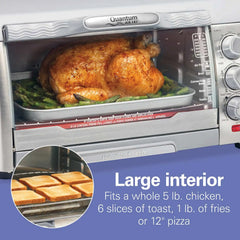 Air Fryer Toaster Oven with Quantum Air Fry™ Technology
