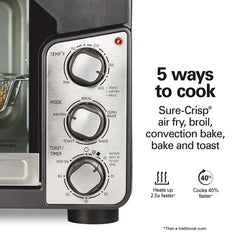 Easy View XL Toaster Oven with Sure-Crisp® Air Fry