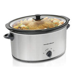 6 Quart Slow Cooker Chrome