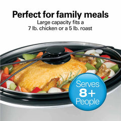7 Quart Oval Slow Cooker