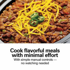 7 Quart Oval Slow Cooker