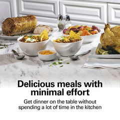 6 Quart Oval Slow Cooker