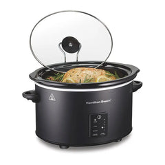 5 Quart Easy Serve Programmable Slow Cooker