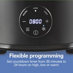 6 Quart Programmable Defrost Slow Cooker