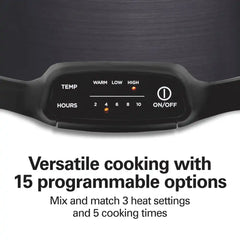 7 Quart Programmable Stay or Go® Slow Cooker
