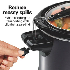 7 Quart Programmable Stay or Go® Slow Cooker
