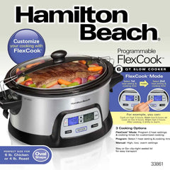 FlexCook™ 6 Qt Stay or Go® Slow Cooker
