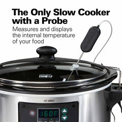 Set & Forget®6 Qt. Programmable Slow Cooker, Stainless Steel