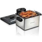 Deep Fryer, 5 Liters/21 Cup Oil Capacity with Easy-Pour Oil Spout