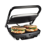 3-in-1 Indoor Grill, Panini Press & Sandwich Maker