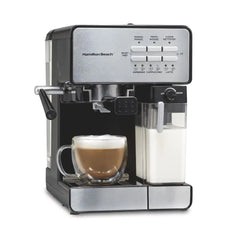 Slide & Lock™ Espresso Maker with Automatic Milk Reservoir