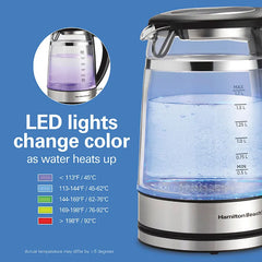 1.7 L Double Wall LED Kettle