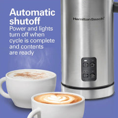 Milk Frother and Warmer, Stainless Steel
