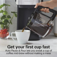 FrontFill™ 12 Cup Programmable Coffee Maker
