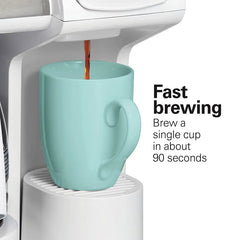 FlexBrew® Trio Coffee Maker, White Stainless