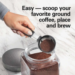 The Scoop® Single-Serve Coffee Maker with Removable Reservoir