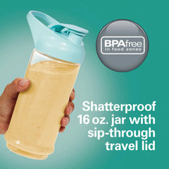 Blend Now™ Portable Cordless Blender, Aqua