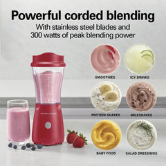 Personal Blender with Travel Lid, Red