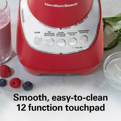 Wave~Action® Quiet Blender, Red