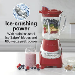 Wave~Action® Quiet Blender, Red