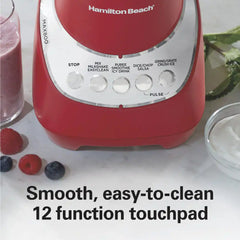 Wave~Action® Quiet Blender, Red