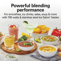 Power Elite™ Blender with 40 oz. Glass Jar, Red