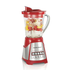 Power Elite™ Blender with 40 oz. Glass Jar, Red