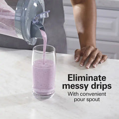 Power Elite™ Blender with 40 oz. Glass Jar, Gray