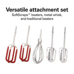 SoftScrape™ 6 Speed Hand Mixer with Case
