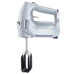 Hamilton Beach® Professional 7 Speed Hand Mixer with Snap-On Case Chrome and Silver