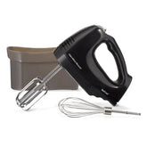Hand Mixer with Snap-On Case