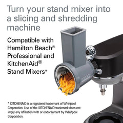 Hamilton Beach® Professional Stand Mixer Attachment, Slicer and Shredder