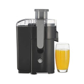 HealthSmart® Compact Juice Extractor, Black & Grey