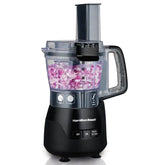 Hamilton Beach® Stack & Snap™ 4 Cup Food Processor, Chopper & Blender, Black, 70510