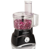 Hamilton Beach® 8 Cup Food Processor and Vegetable Chopper, Black, 70740G