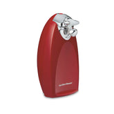 Classic Chrome Heavyweight Can Opener - Red