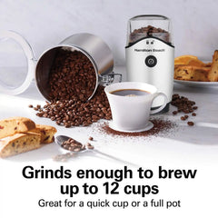 Hamilton Beach® Coffee and Spice Grinder, Silver, 80350G