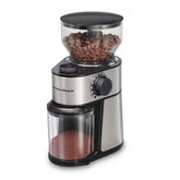 Hamilton Beach® Burr Coffee Grinder, Stainless, 80385