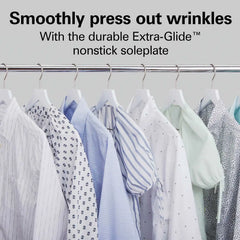 Steam Iron with Extra-Glide™ Soleplate