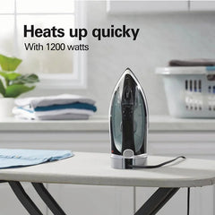 Nonstick Iron with Retractable Cord
