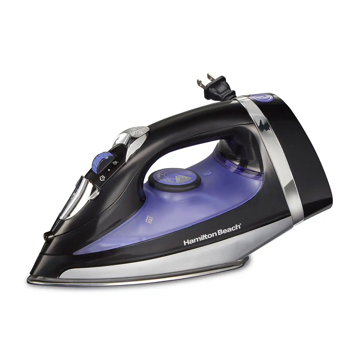Steam Iron with Retractable Cord